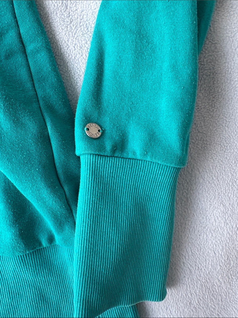 Bench Teal Half-Zip Hooded Pullover - Picture 8 of 12